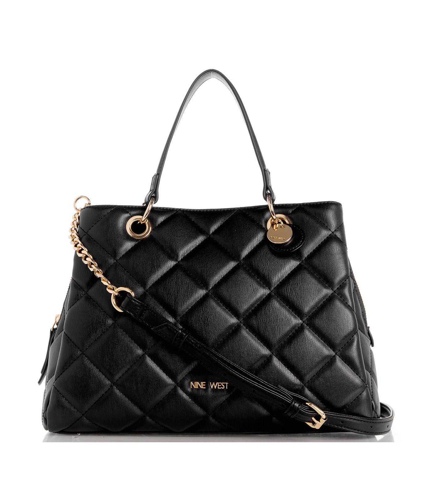 Nine West Mirabella Satchel Black
