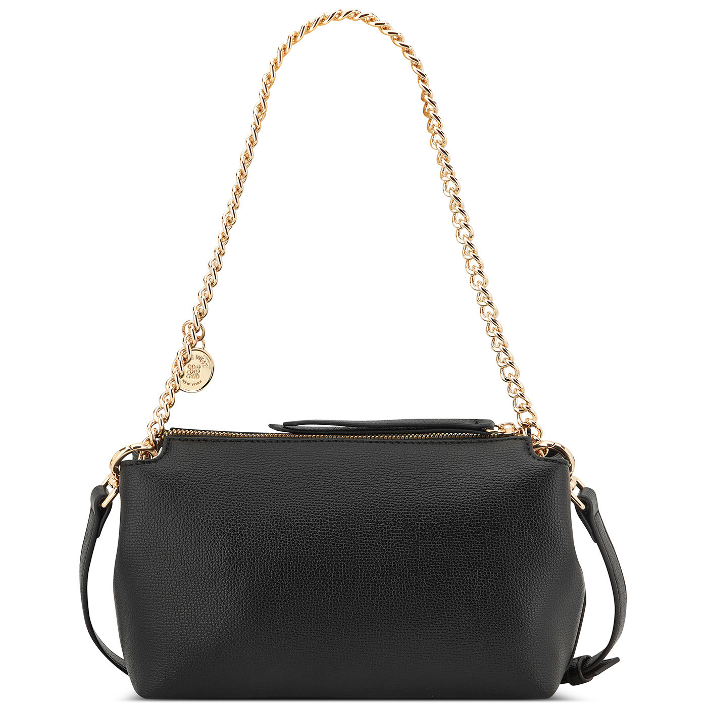 Kyrie Convertible Crossbody Shoulder Bag Black