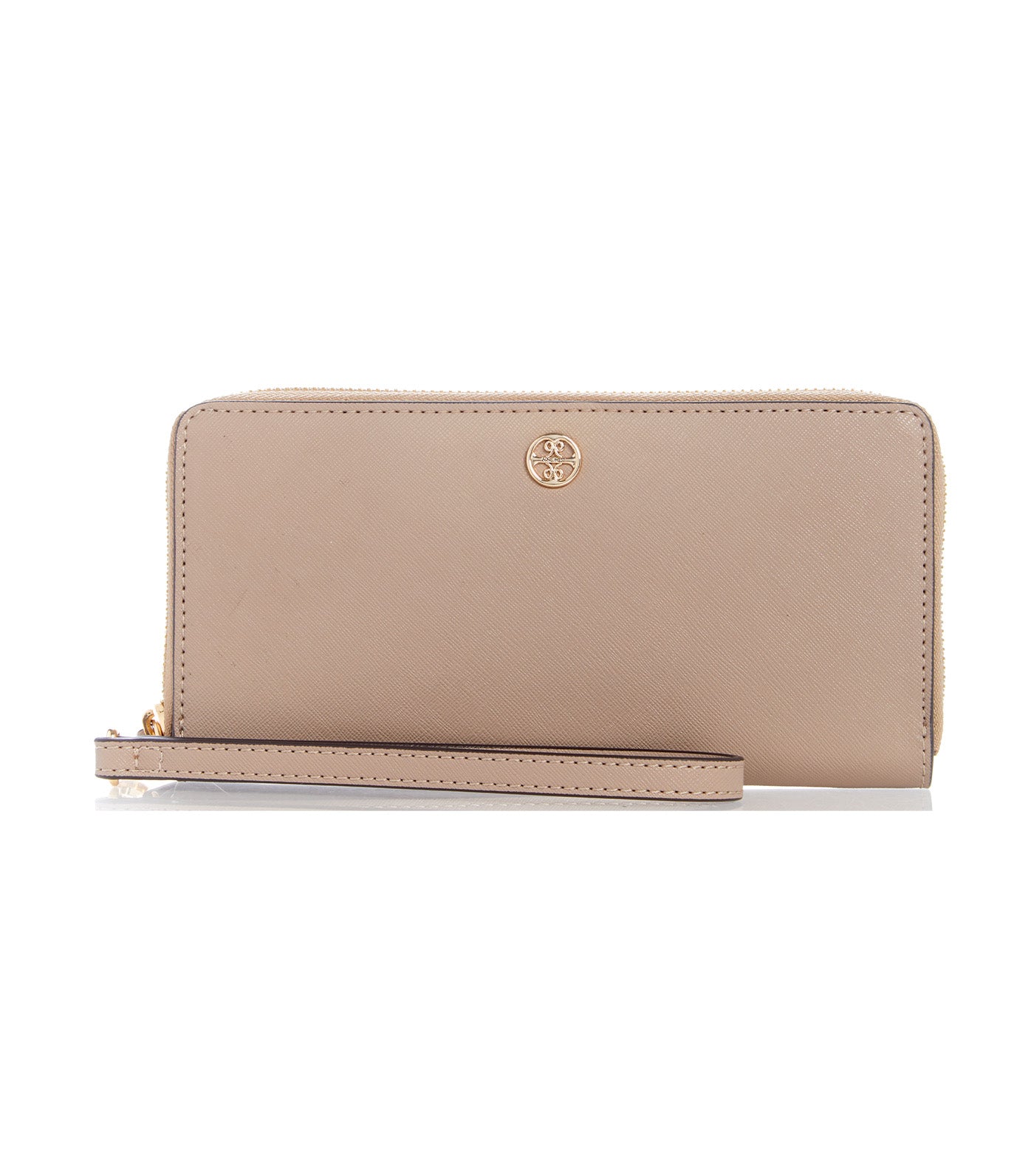 Nine West Reflected 9s Zip Around Wristlet Mushroom 