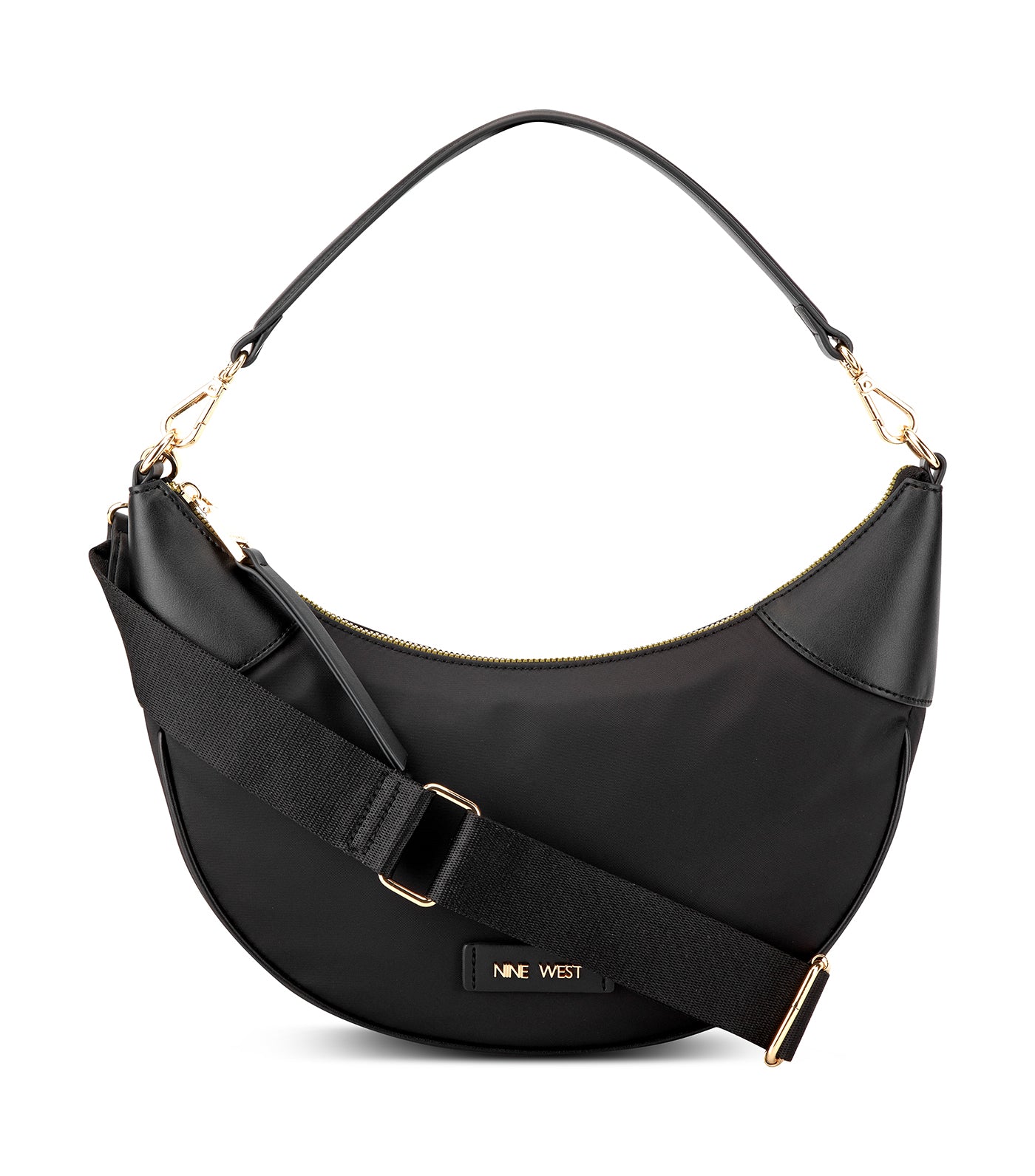 Byron Crossbody Hobo Mini Black