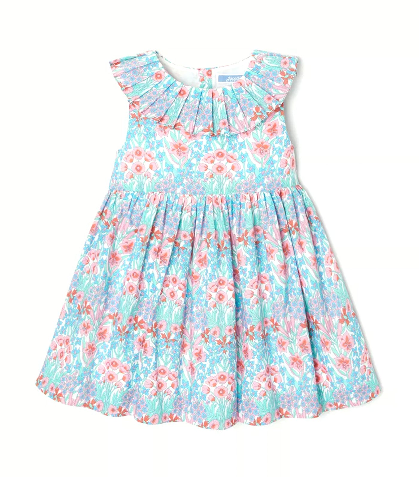 Jacadi Niphen Dress Blanc/Multicolor
