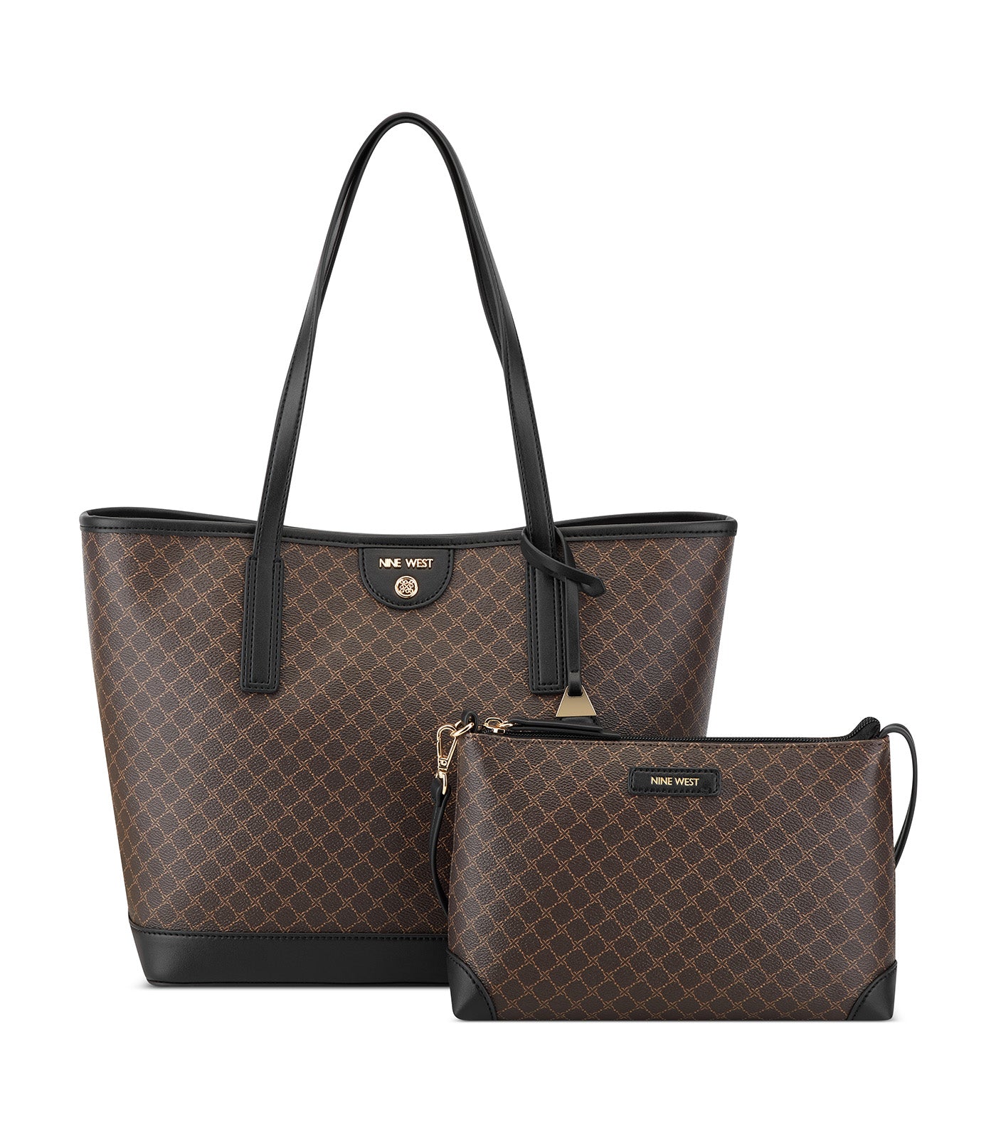 Teagan 2-in-1 Tote Brown/Black