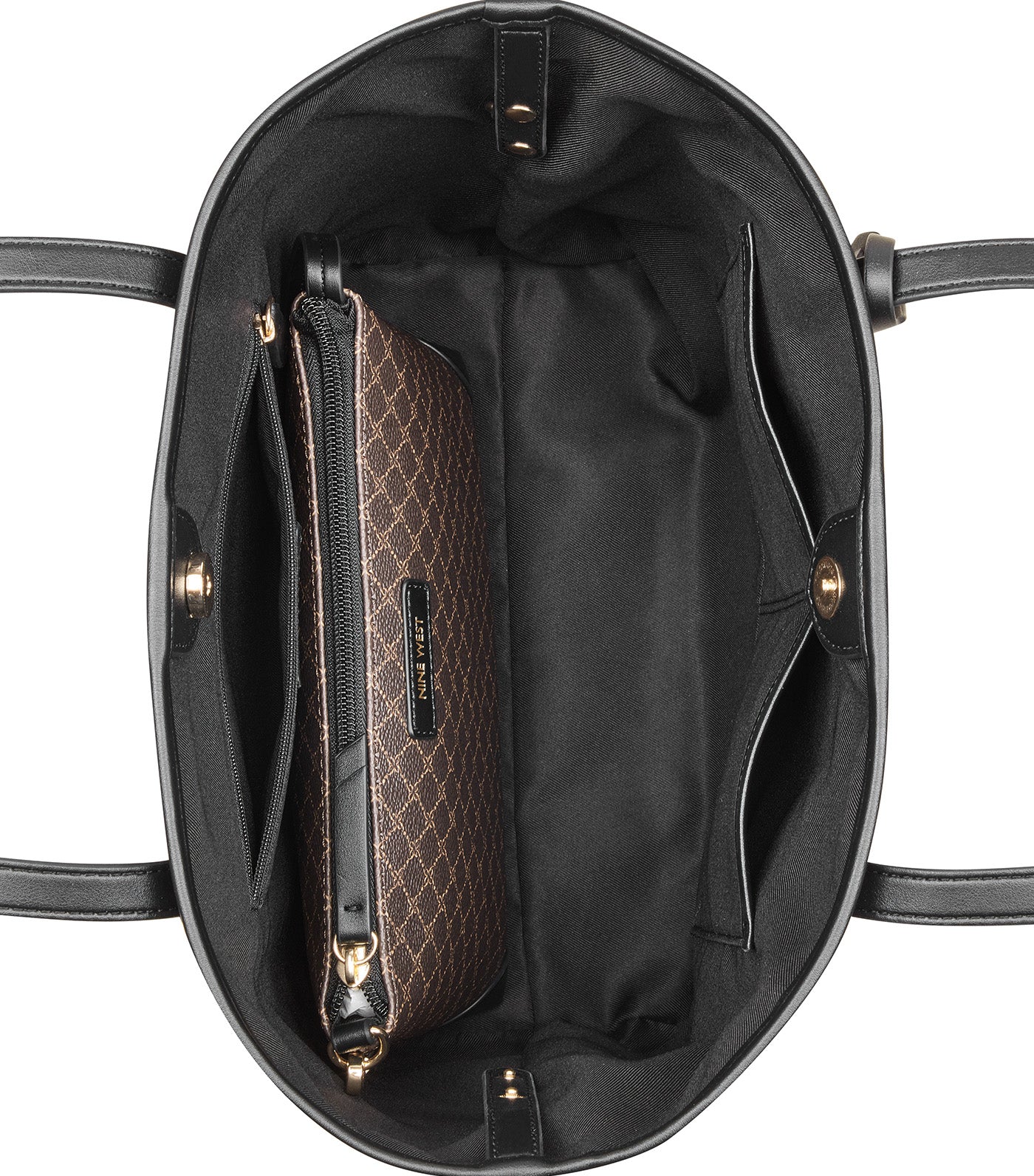 Teagan 2-in-1 Tote Brown/Black