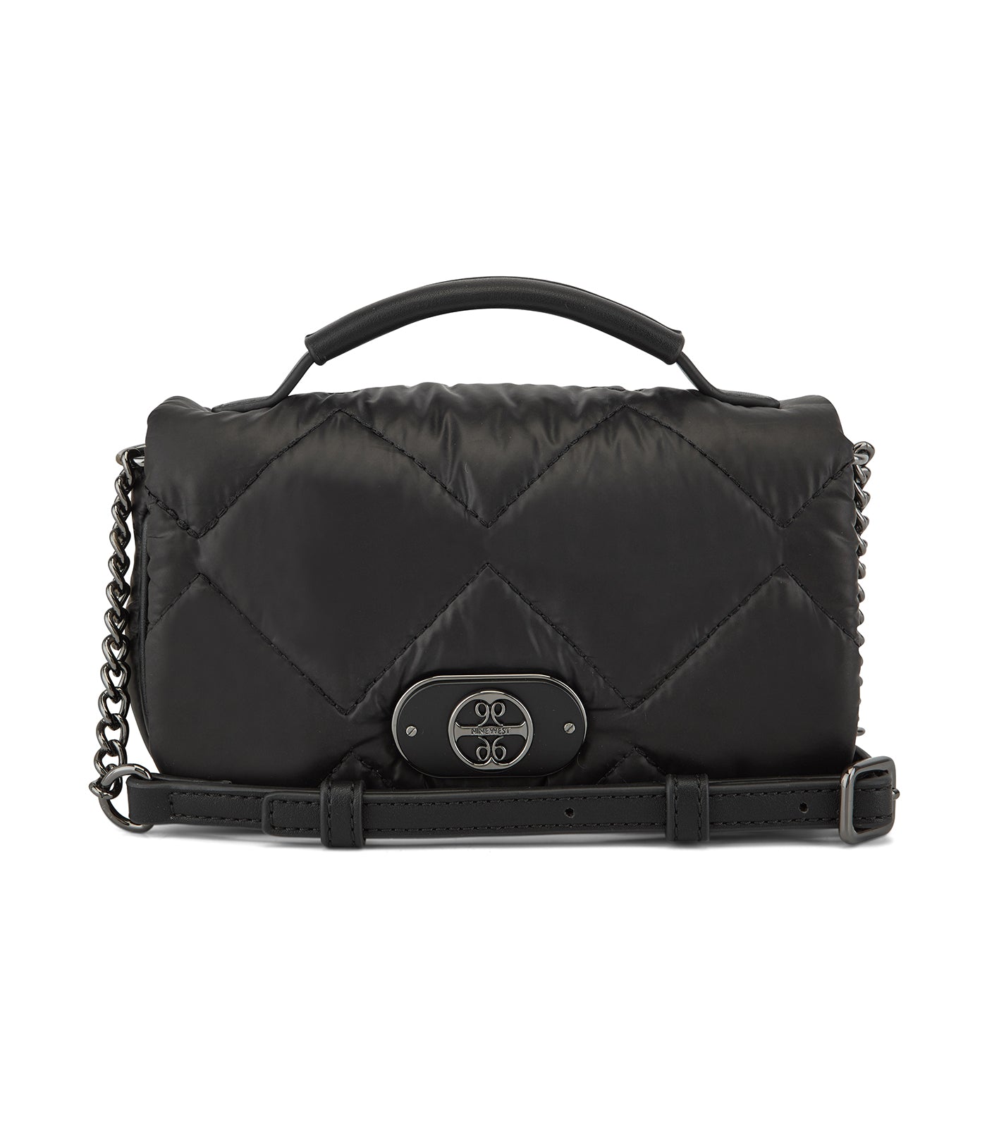 Rainey Mini Crossbody Flap Black