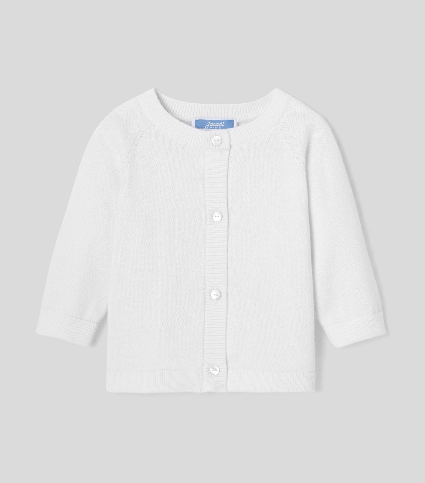 Noisette Cardigan White