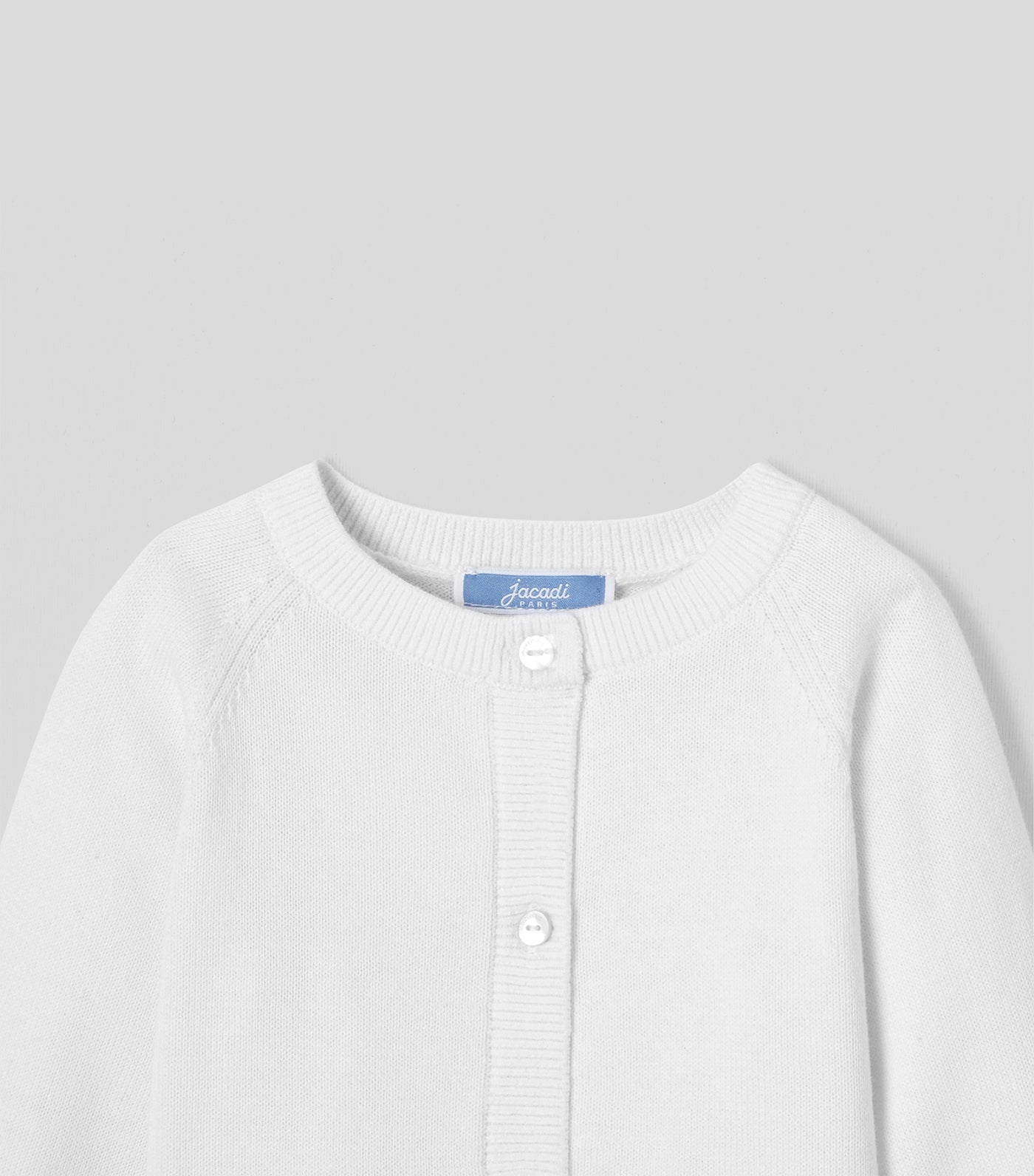 Noisette Cardigan White