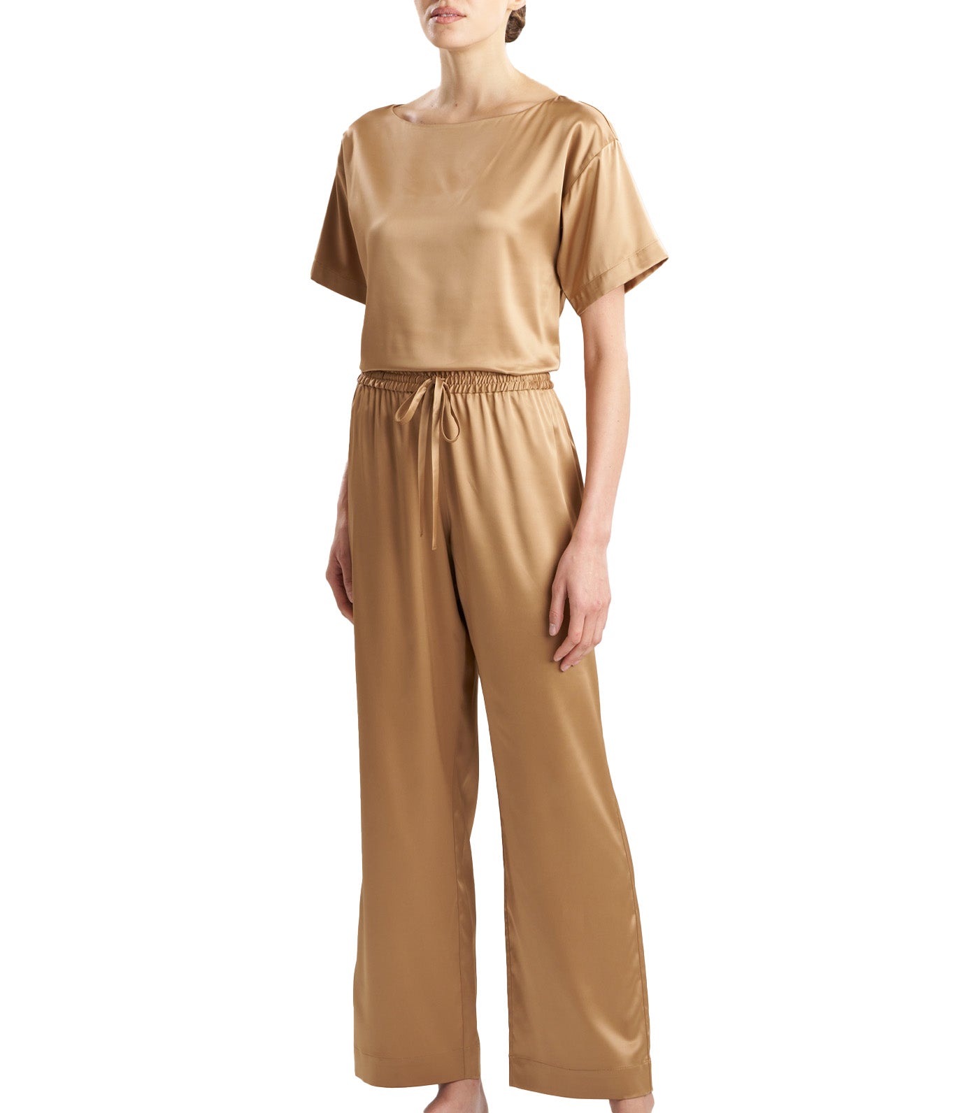 Glamour Straight Leg Pants Toffee