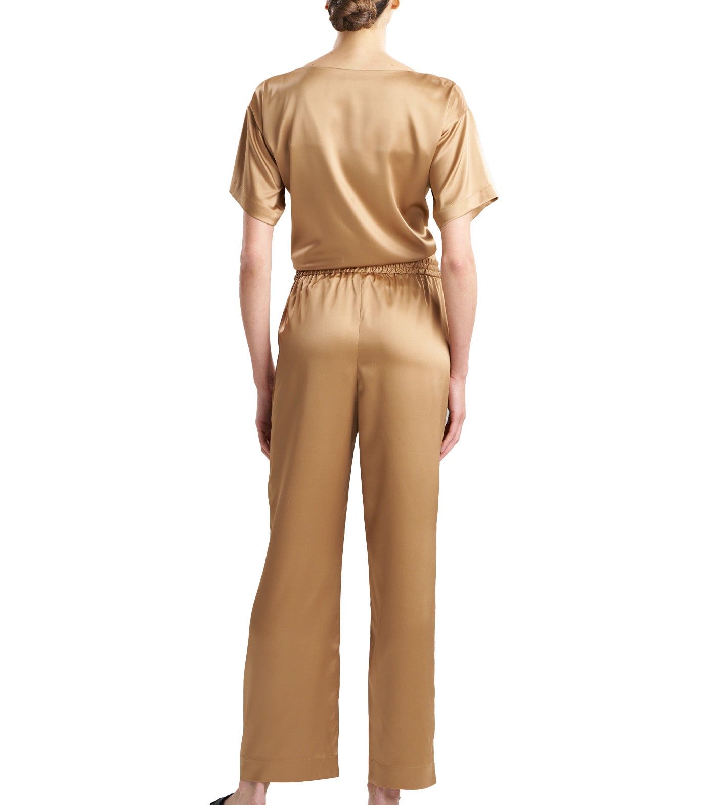 Glamour Straight Leg Pants Toffee