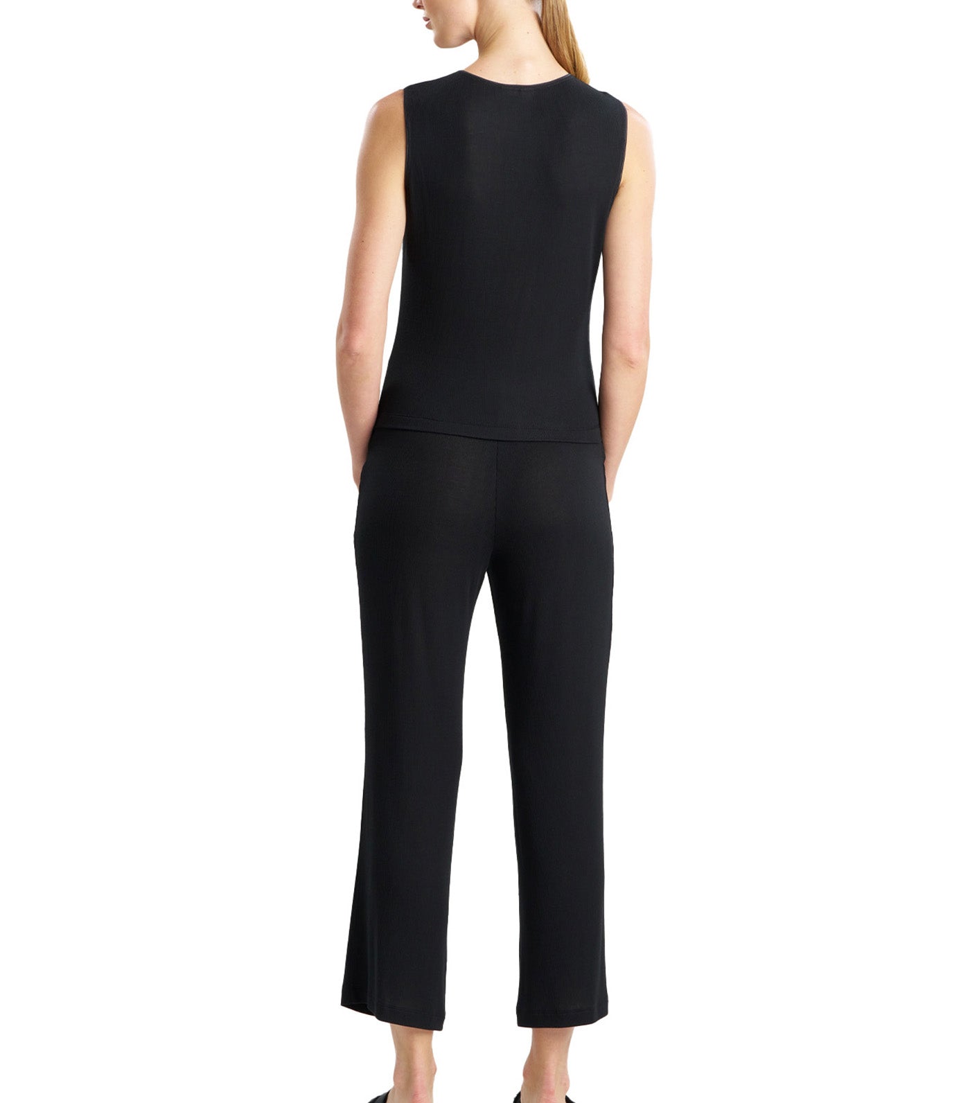 Rib Essentials Tank Pajama Set