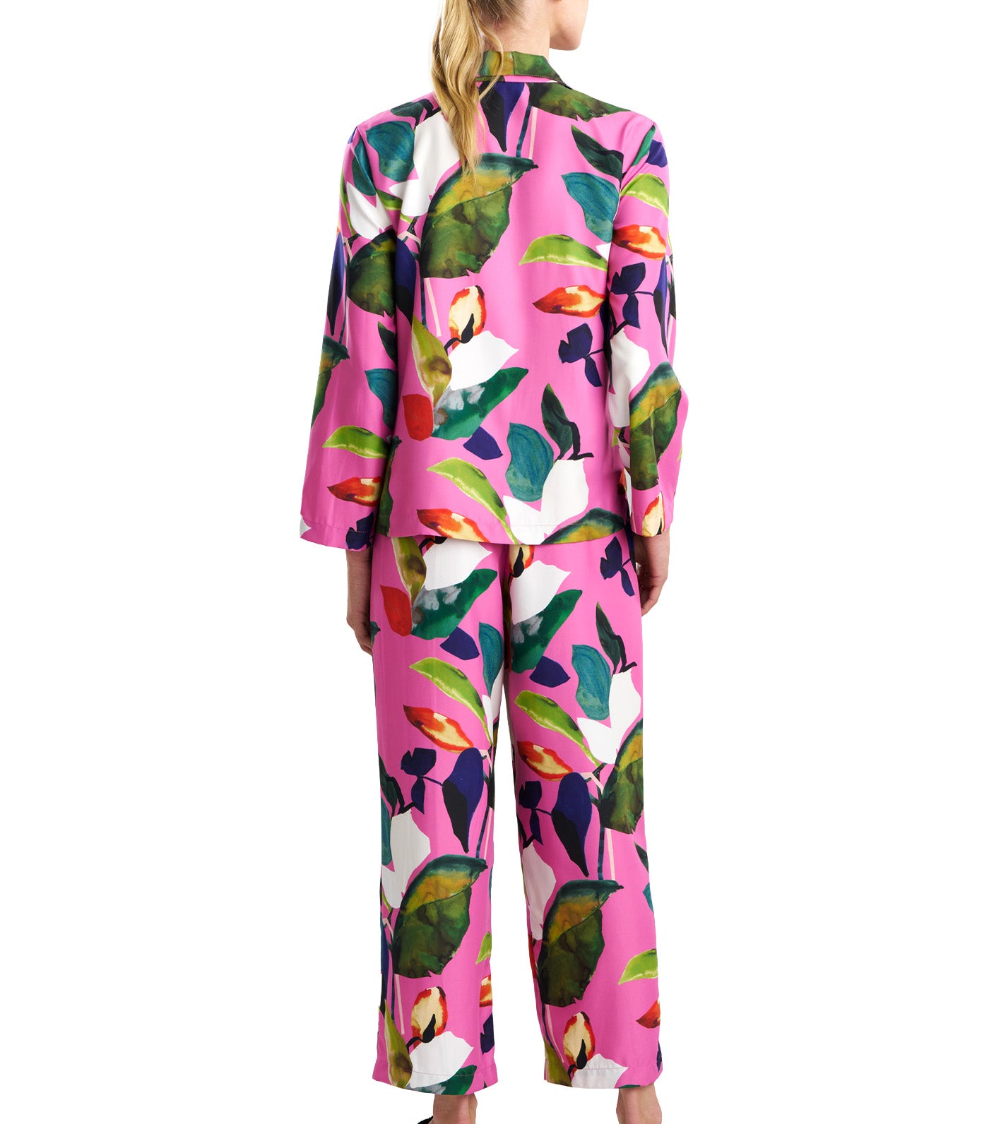 Daido Notch Pajama Set Navy