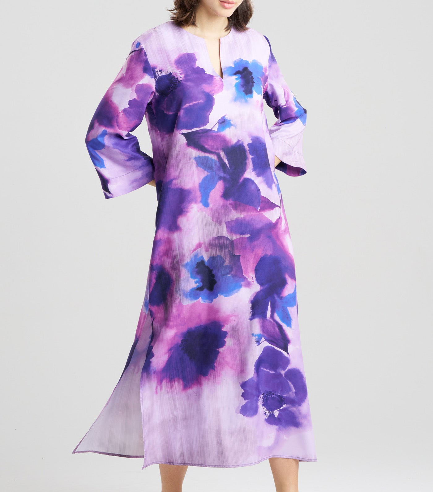 Mizuki Caftan Floret Purple