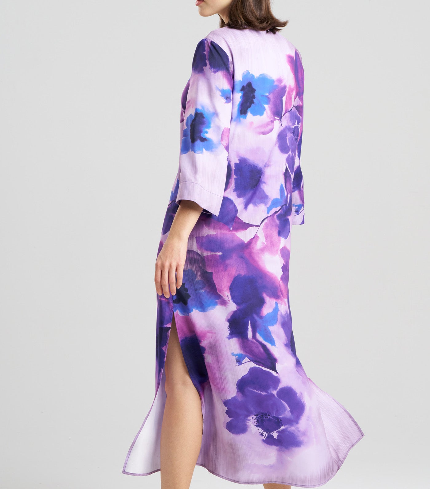 Mizuki Caftan Floret Purple