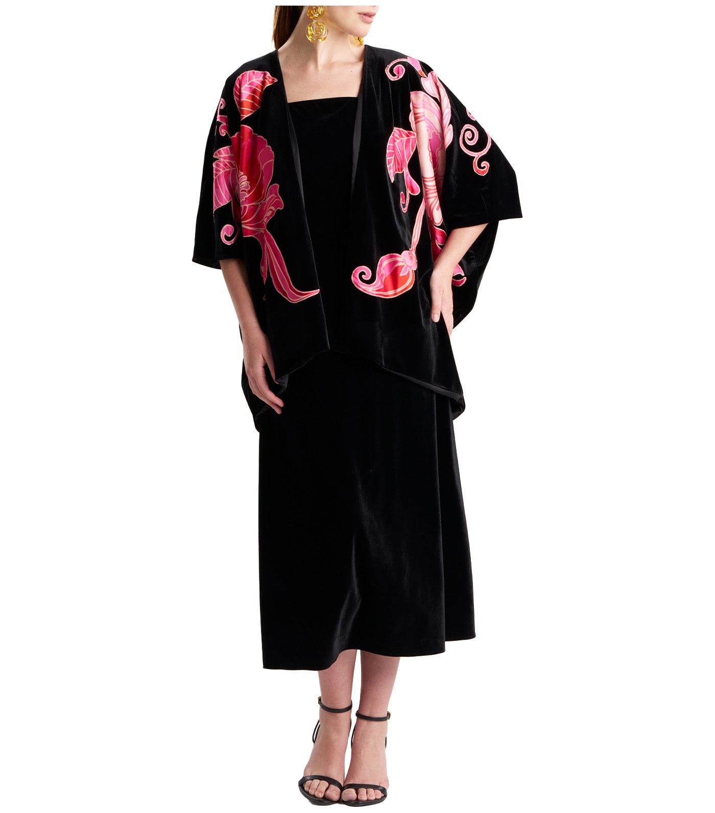 Natori Natalie Cardigan Black