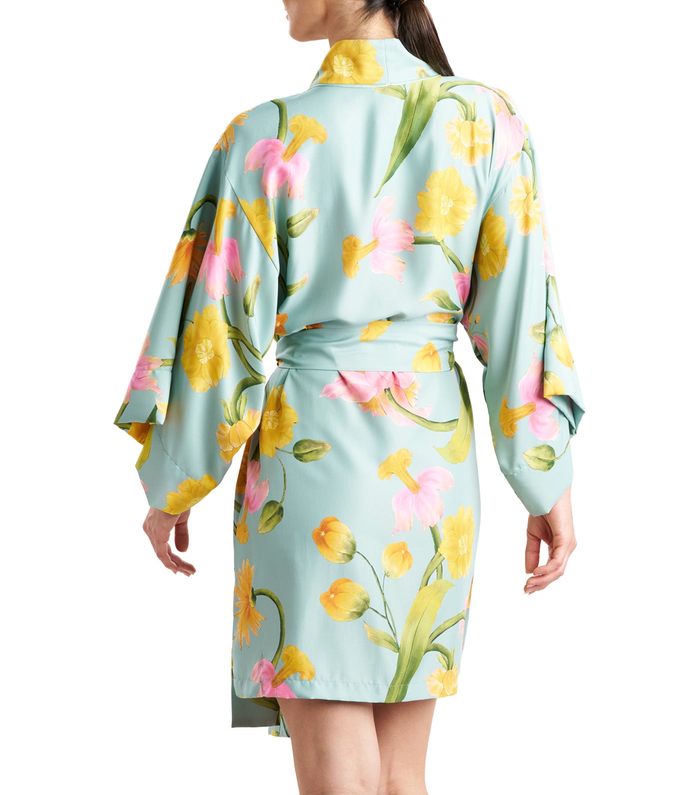 Solene Matte Charmeuse Wrap Multi