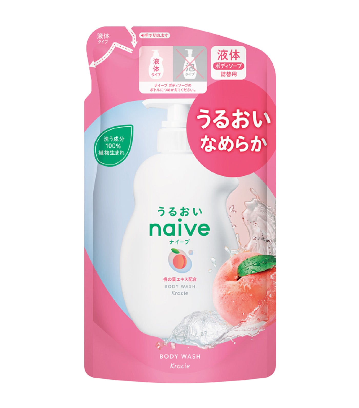 Body Wash X Peach - Refill Pack