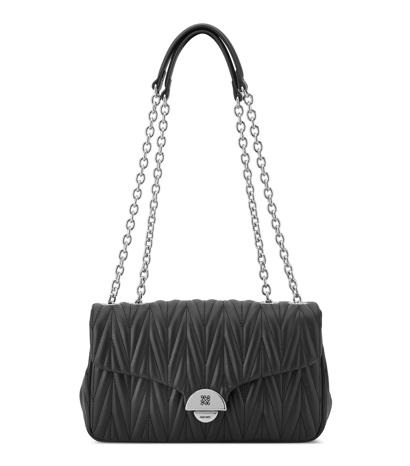 Jaslee Convertible Crossbody Flap Black
