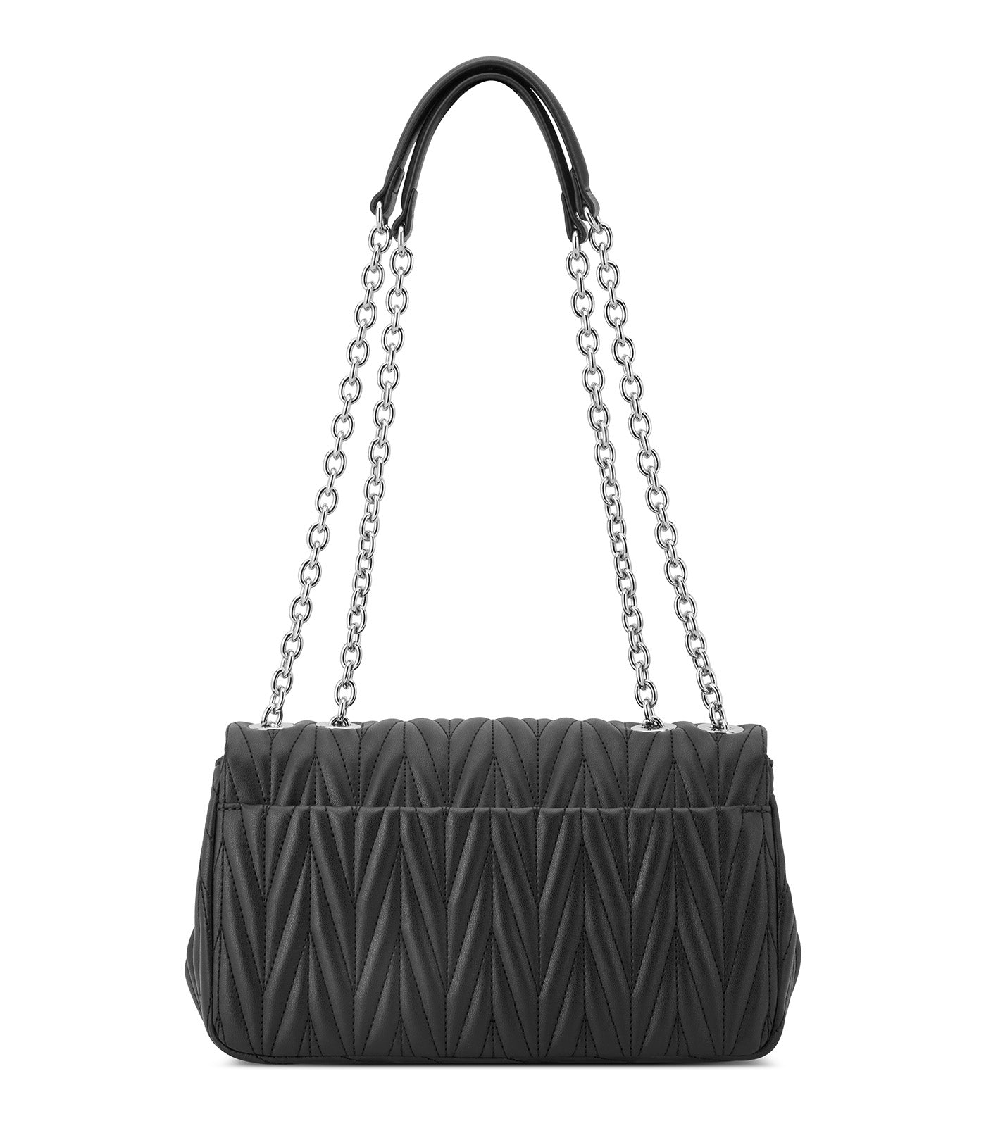 Jaslee Convertible Crossbody Flap Black