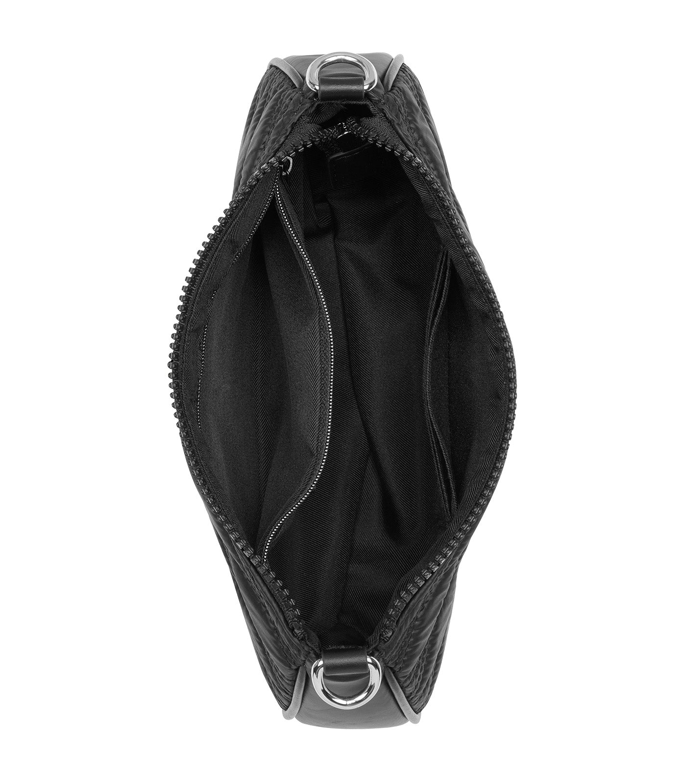 Avaya Mini Top Zip Crossbody Black