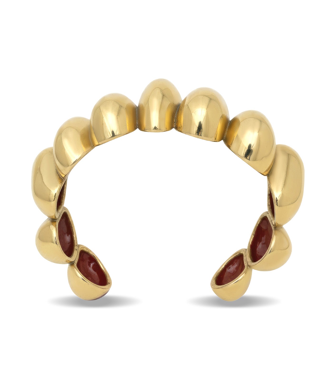Golden Monstera Namu Bangle Gold 