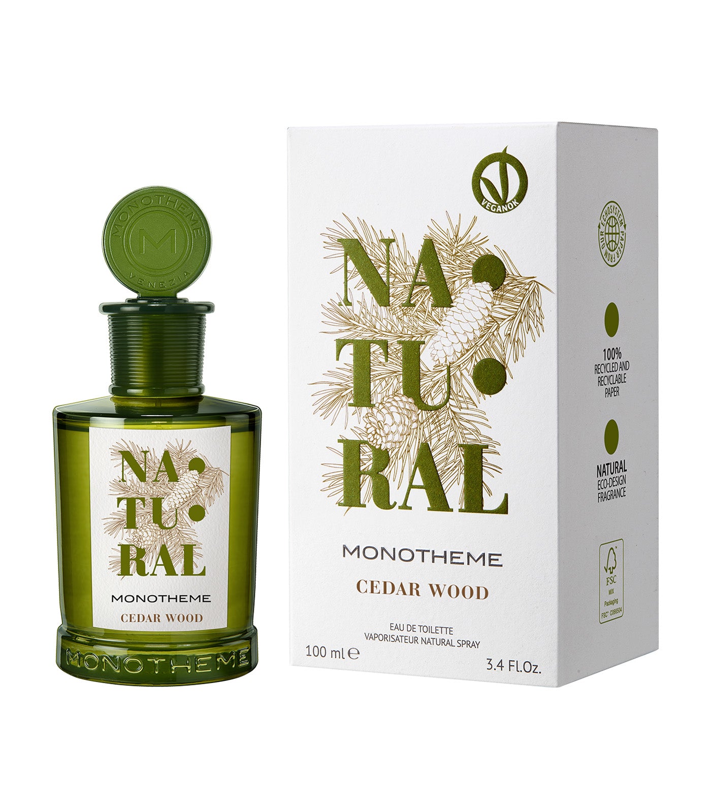 Natural Cedar Wood Eau de Toilette