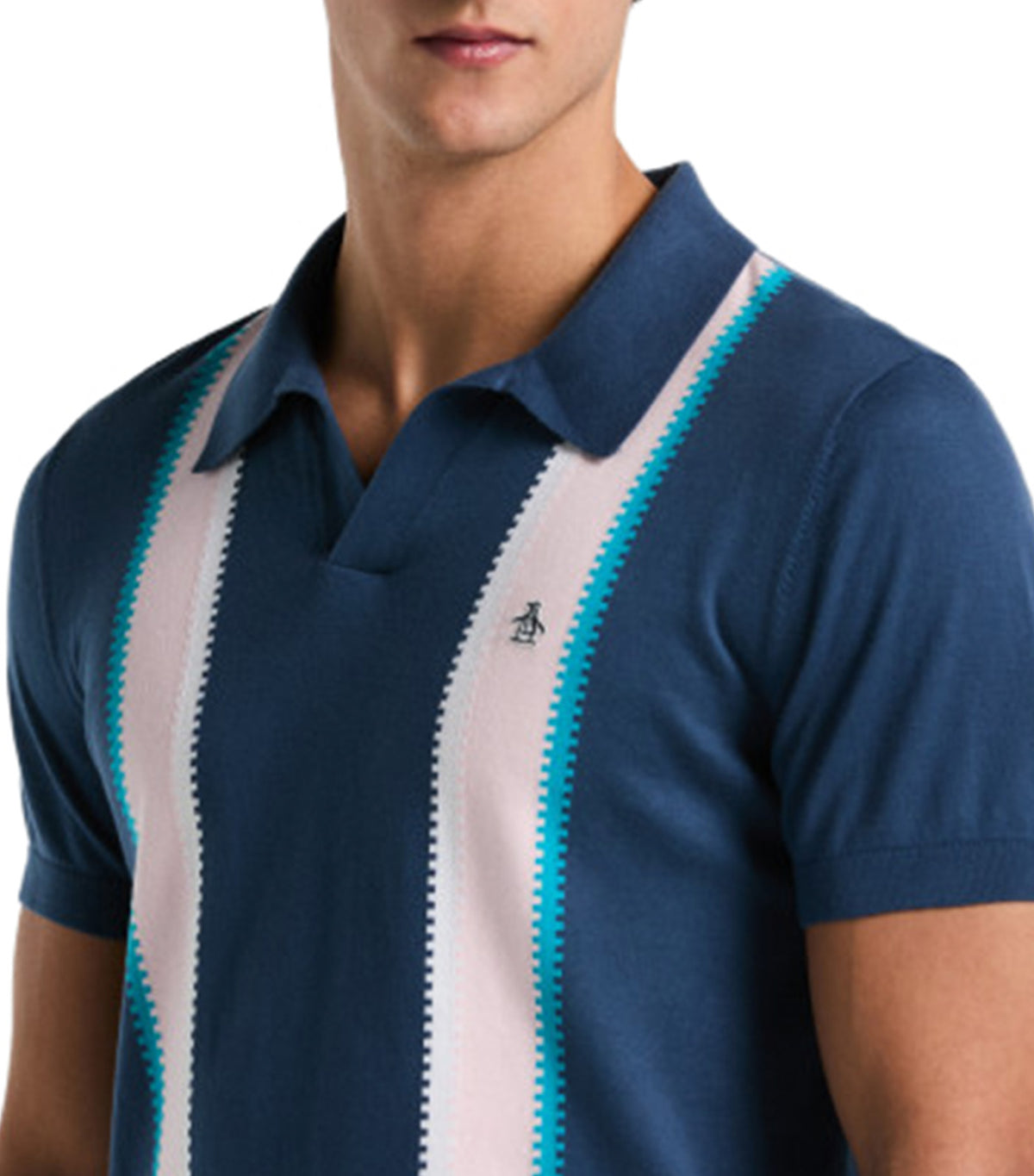 Stripe Sweater Polo Sargasso Sea