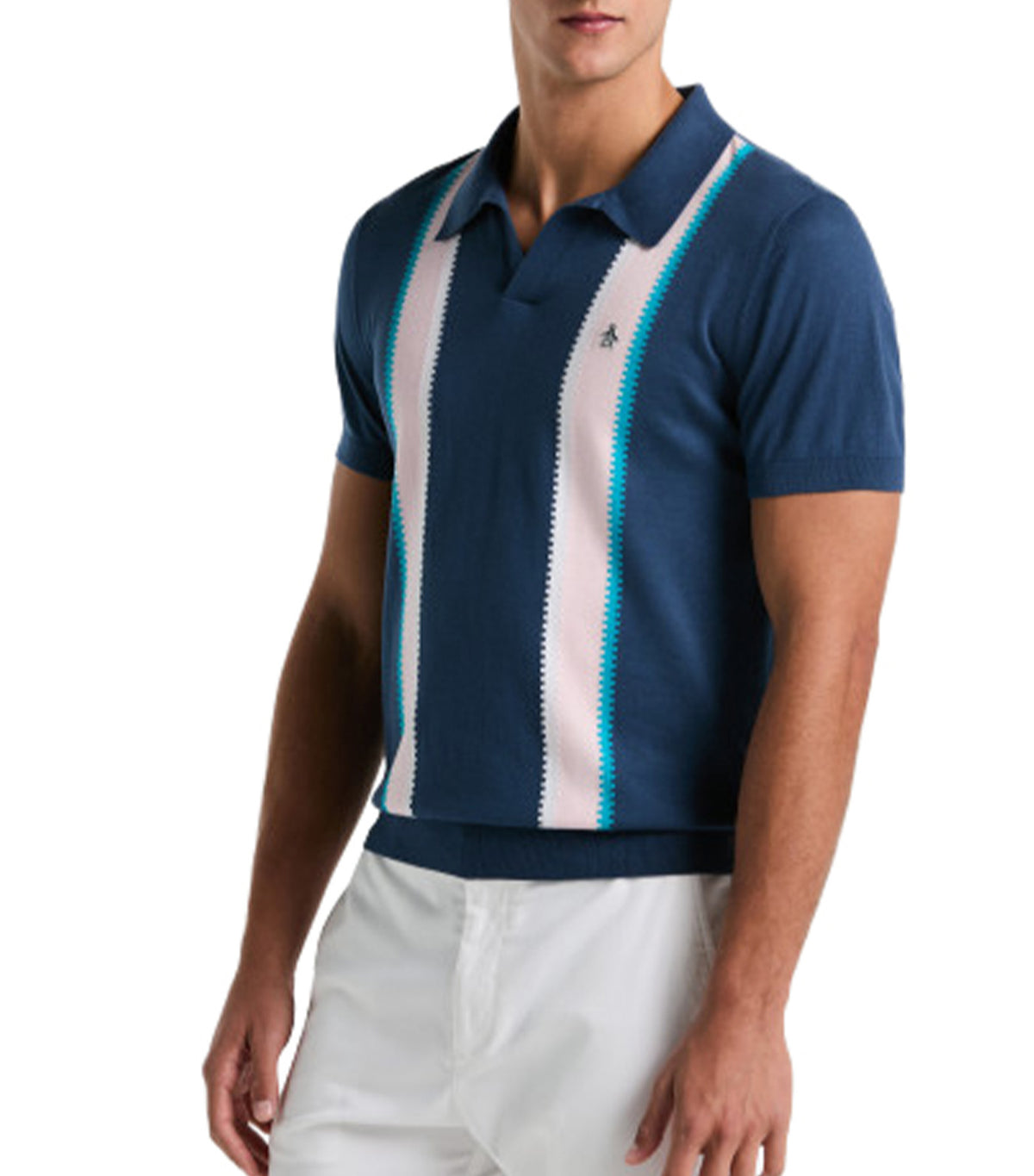Stripe Sweater Polo Sargasso Sea
