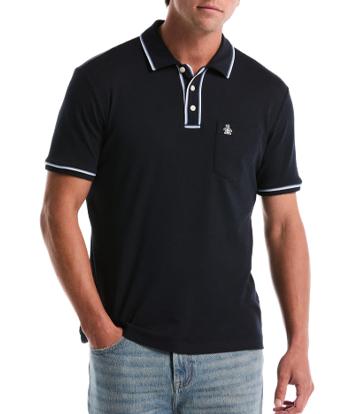 3D Earl Organic Polo Dark Sapphire