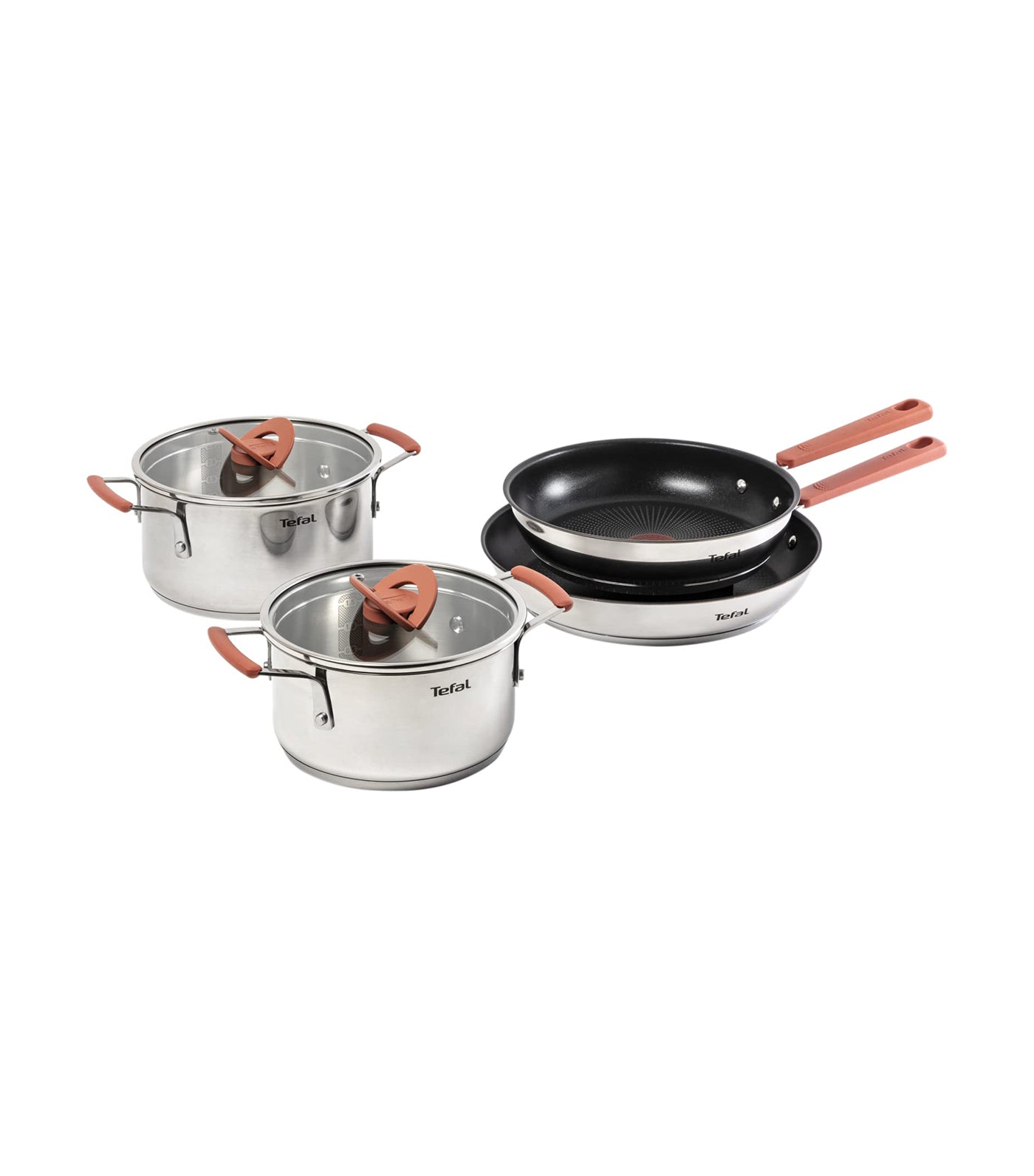 OptiSpace Stainless Steel 6-piece Set