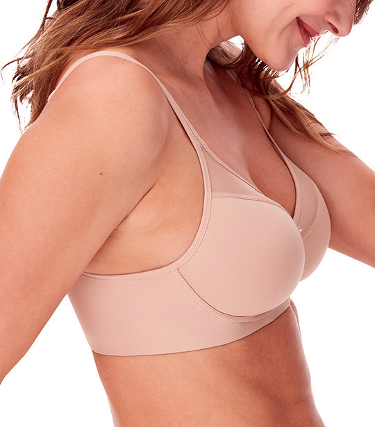 Ultimate Wire-Free Support T-Shirt Bra Almond