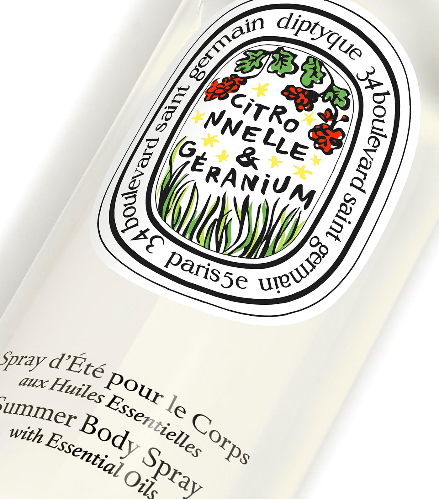 Citronelle & Geranium Body Spray - Summer Limited Edition 2025