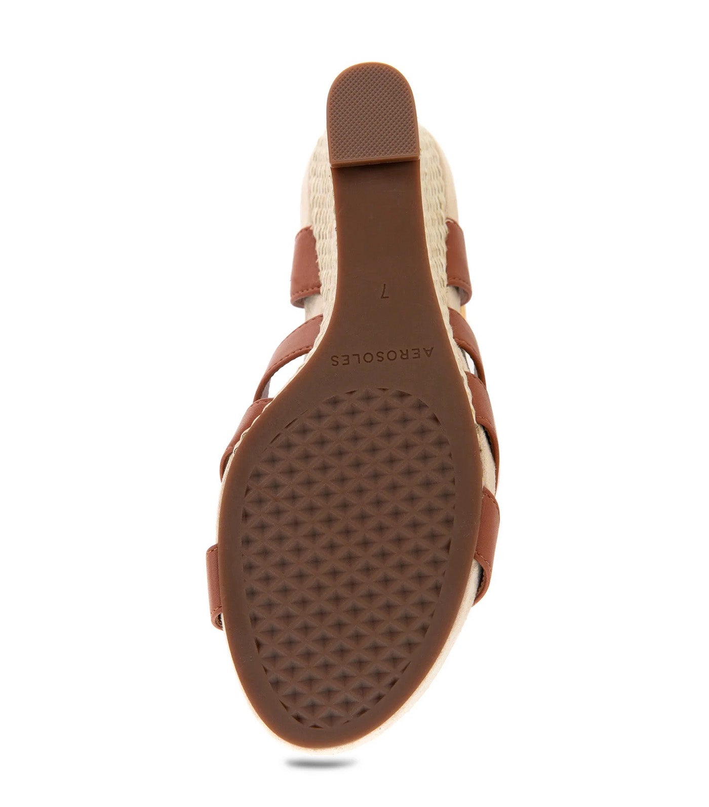 Paige Wedge Sandals Tan
