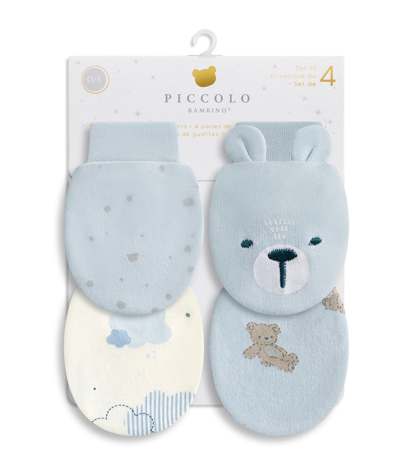 2-Pair Anti-Scratch Mittens