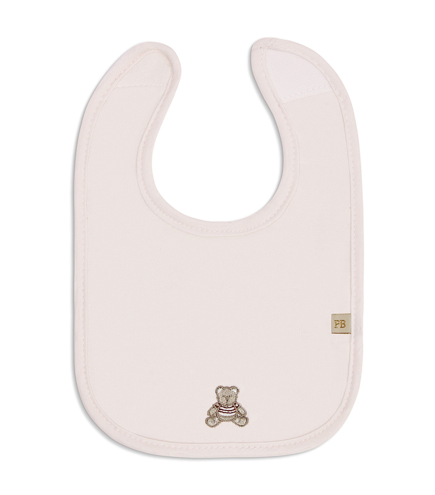 Piccolo Bambino 5-Pack Jersey Milk Bibs Pink