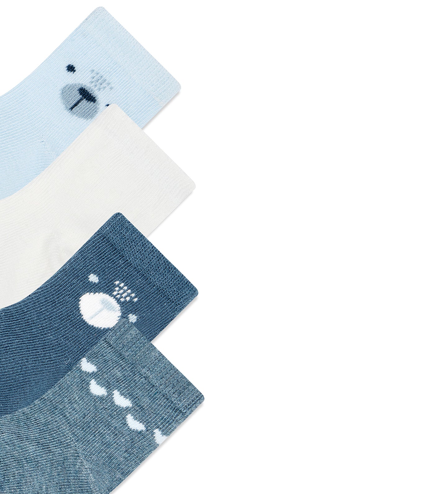 Piccolo Bambino 8-Pairs Socks Blue