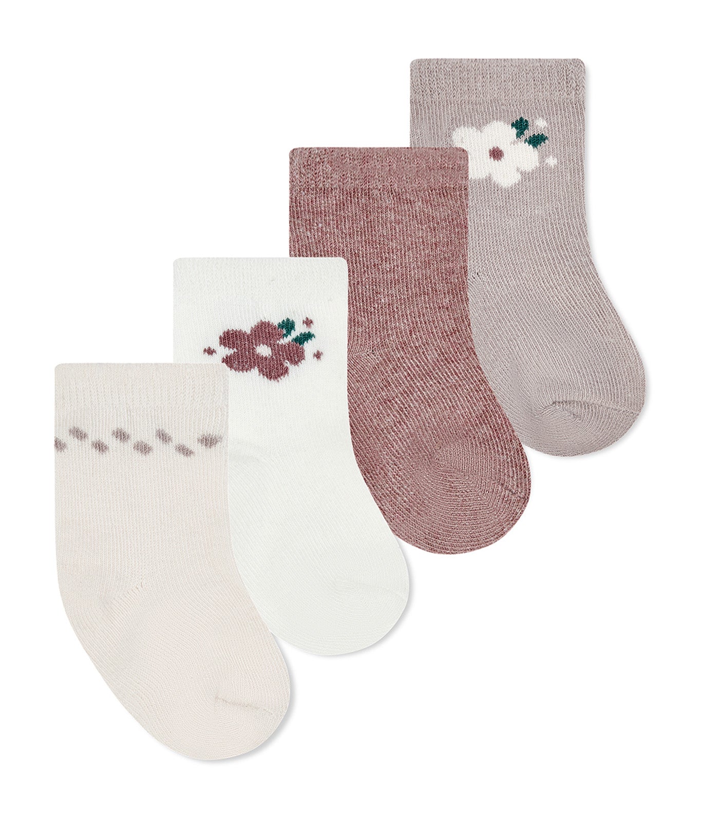 Piccolo Bambino 8-Pairs Socks Pink