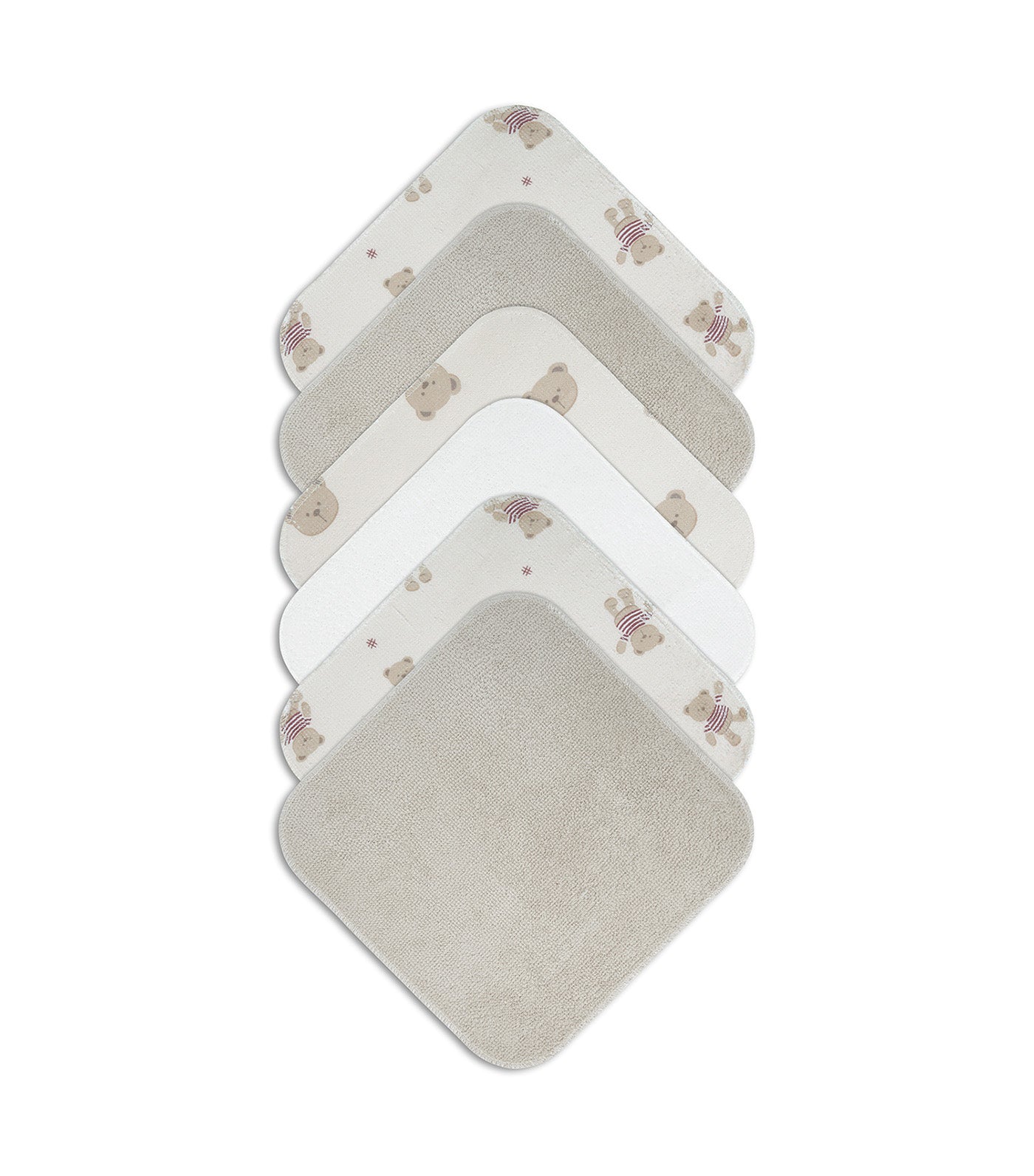 Piccolo Bambino 12-Pack Washcloths Pink