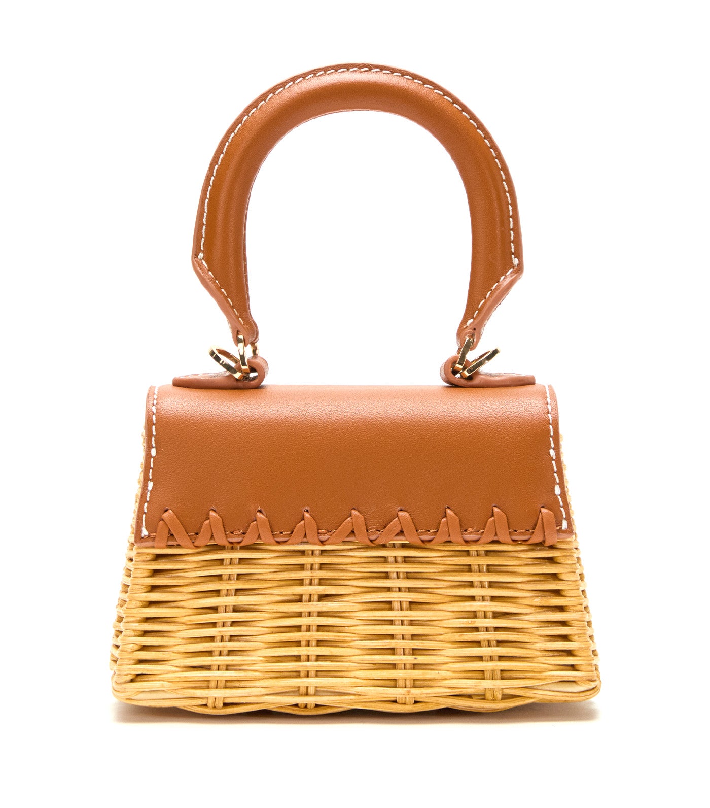 Rattan Micro Bow Bag