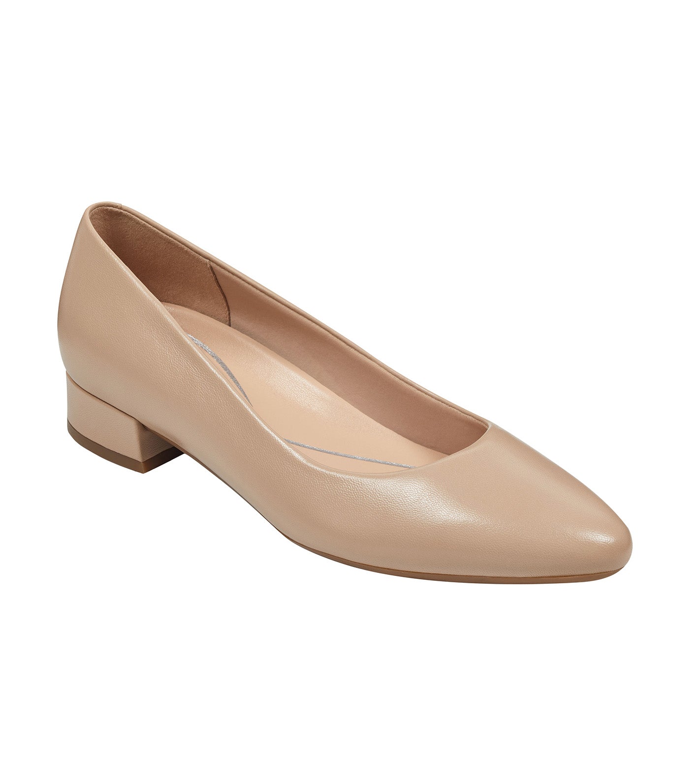 Caldise Heeled Pumps Medium Natural