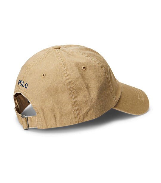 Men's Cotton Chino Baseball Cap Tan