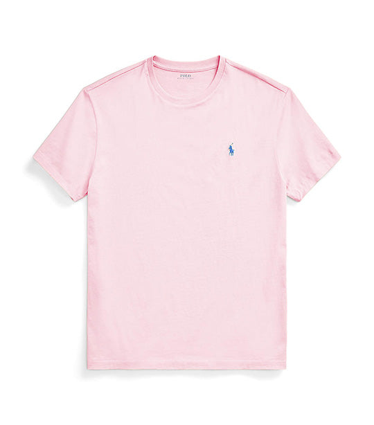 Men's Custom Slim Fit Jersey Crewneck T-Shirt Carmel Pink