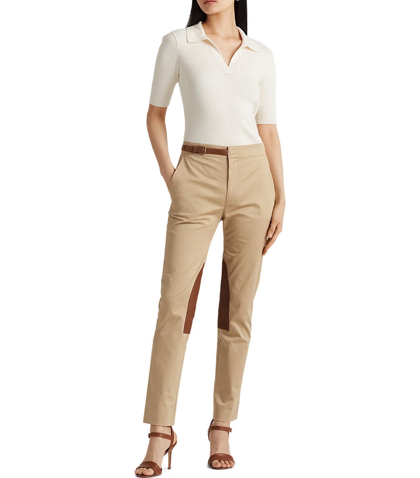 Buy Polo Ralph Lauren Women Navy Slim Fit Stretch Polo Online - 909958 |  The Collective