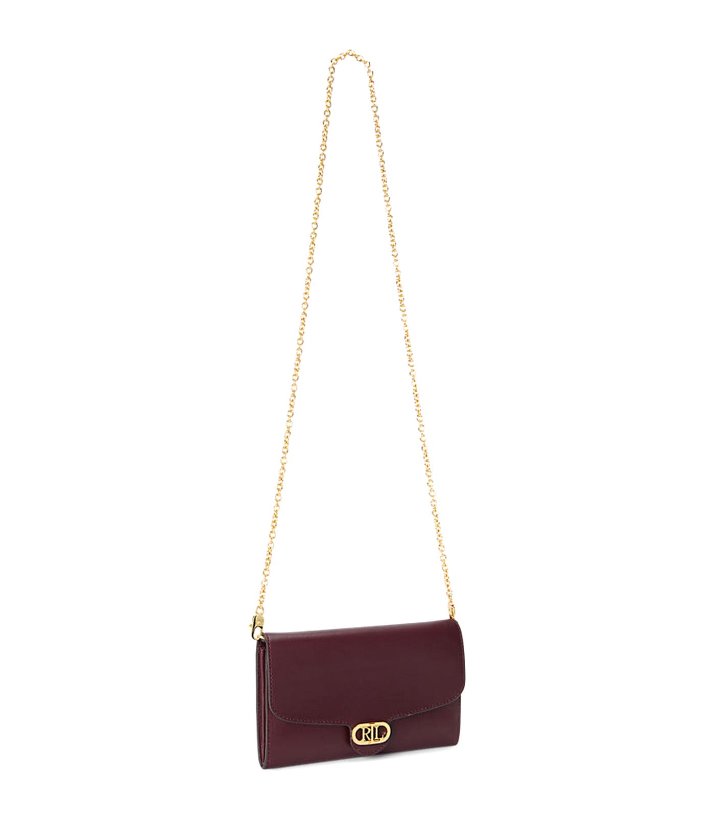 Ralph lauren burgundy online handbag