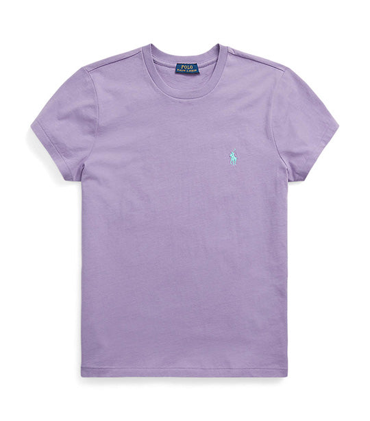 Women's Cotton Jersey Crewneck Tee Wisteria