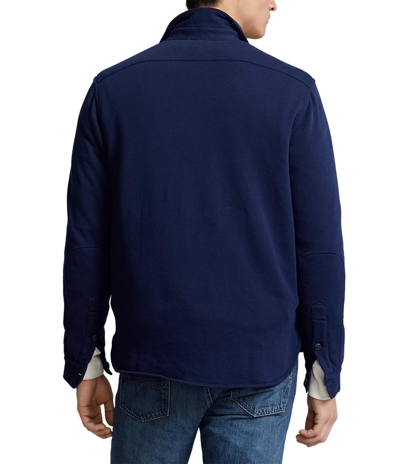 Men's French Terry Workshirt Cruise Navy
