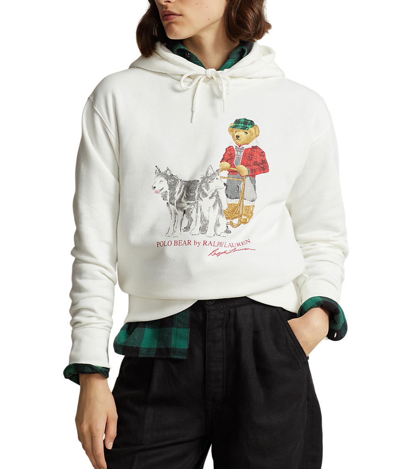 Polo ralph outlet lauren sweatshirt white