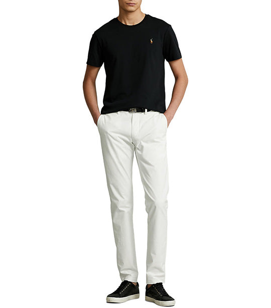 Polo Ralph Lauren Men's Custom Slim Fit Soft Cotton T-Shirt Black
