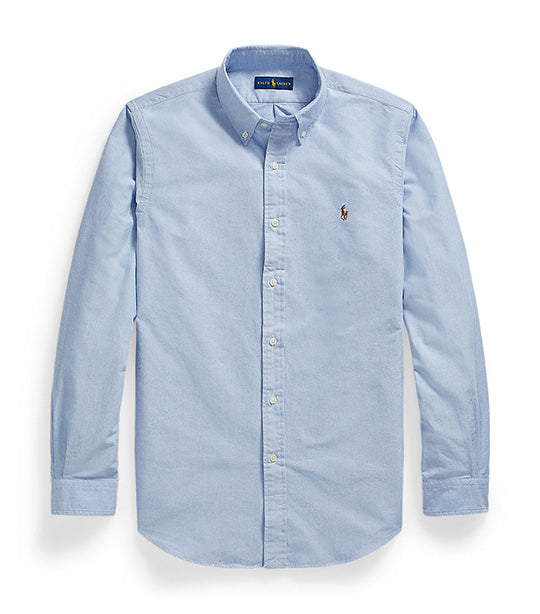 Men's Custom Fit Oxford Shirt Blue