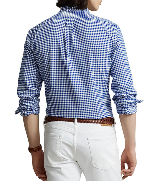 Men's Custom Fit Oxford Shirt Blue/White