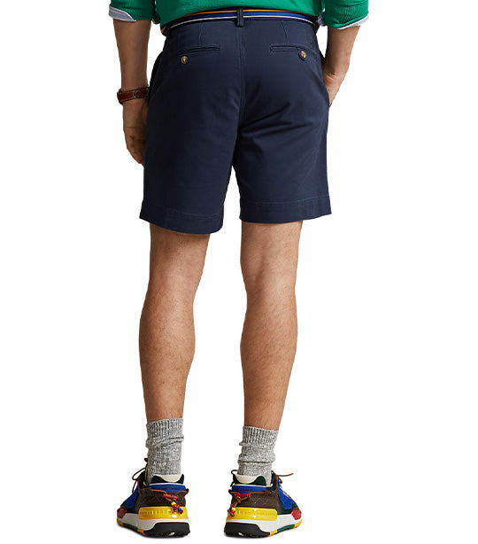 Men's 8-Inch Stretch Straight Fit Chino Short Nautical Ink