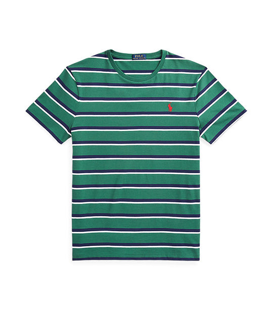 Polo Ralph Lauren Men s Custom Slim Fit Striped Jersey T Shirt Green Multi Rustan s